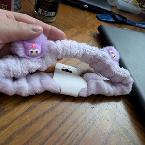 Cute Purple Plush Headband